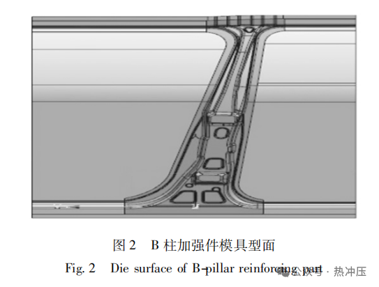 基于 Dynaform 的 B 柱加强件热冲压全流程仿真及优化